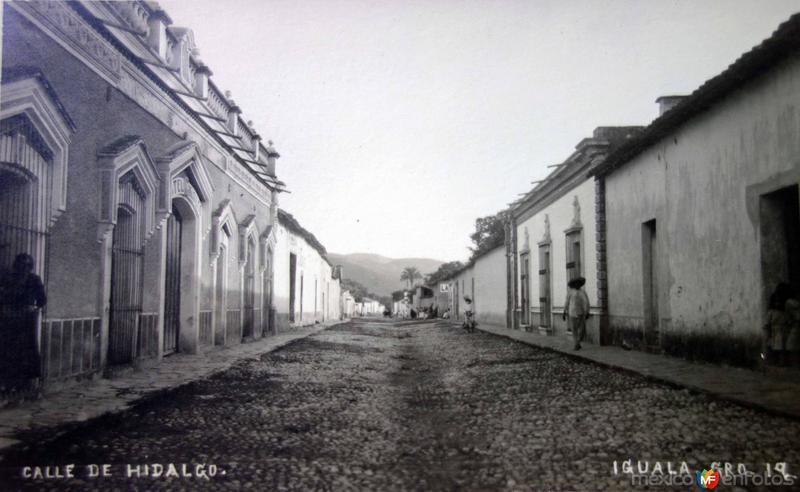 Calle de Hidalgo.