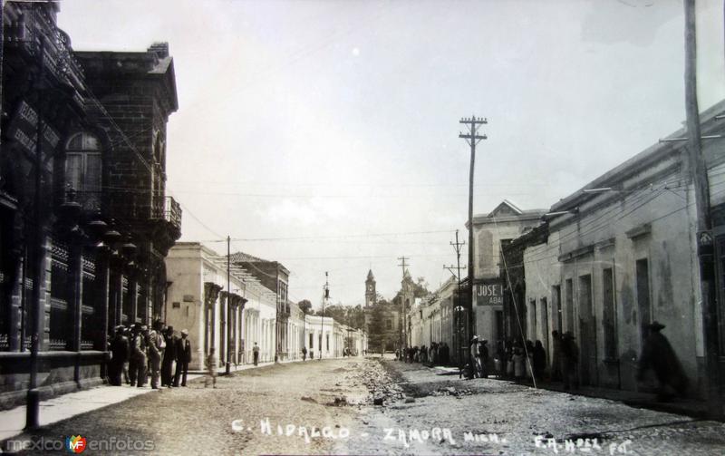 Calle de Hidalgo.