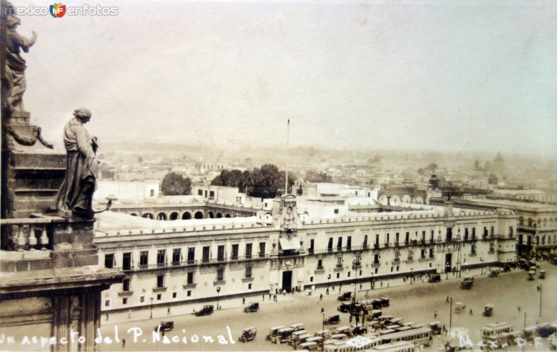 Un aspecto del Palacio Nacional.