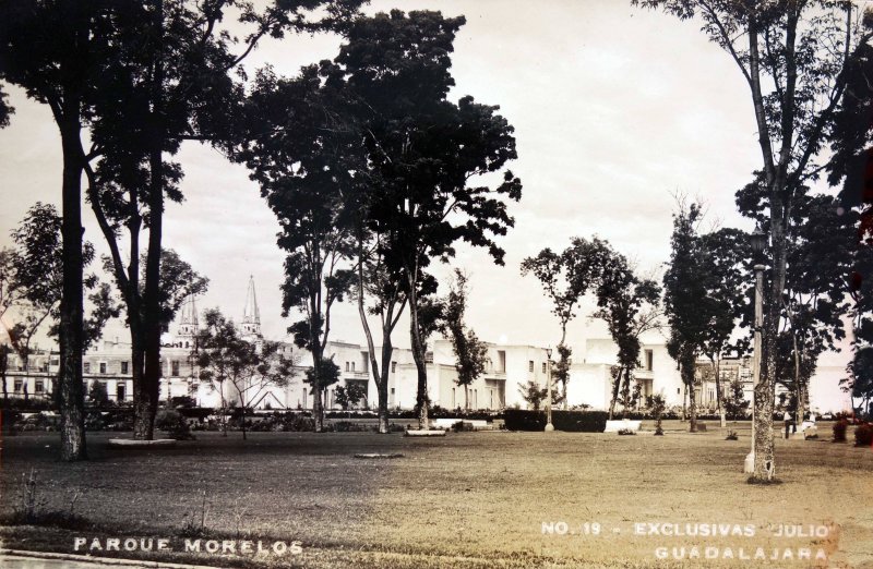 Parque Morelos Guadalajara, Jalisco.