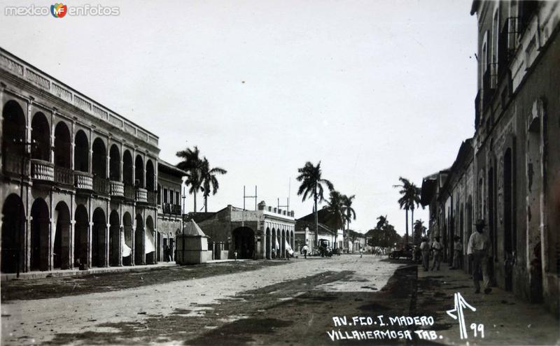 Avenida Francisco I Madero.