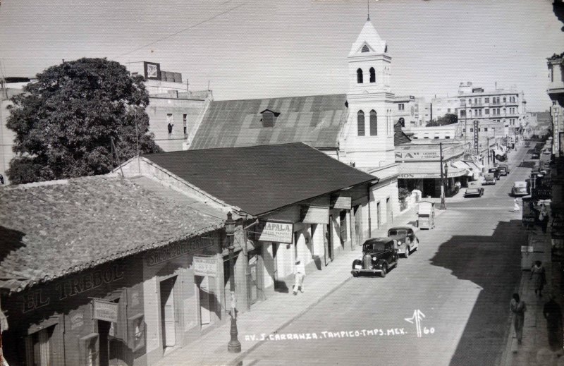 Avenida J Carranza Tampico.