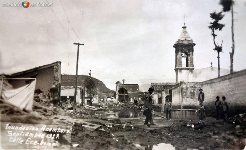 Inundacion acaecida en Septiembre de 1927,