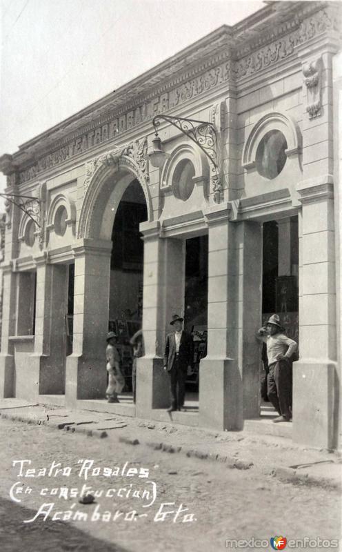 Teatro Rosales en Construccion..