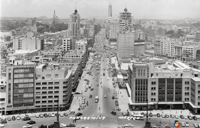 Vista panorámica desde el Monumento a la Revolución