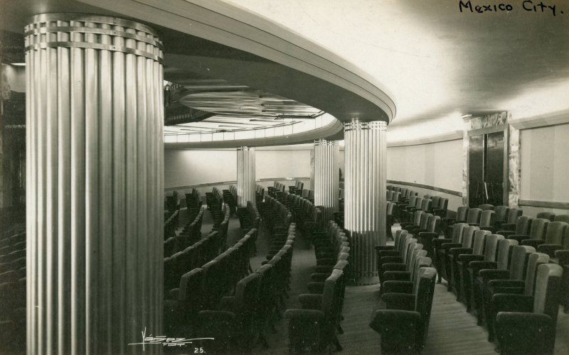 Interior del Palacio de Bellas Artes