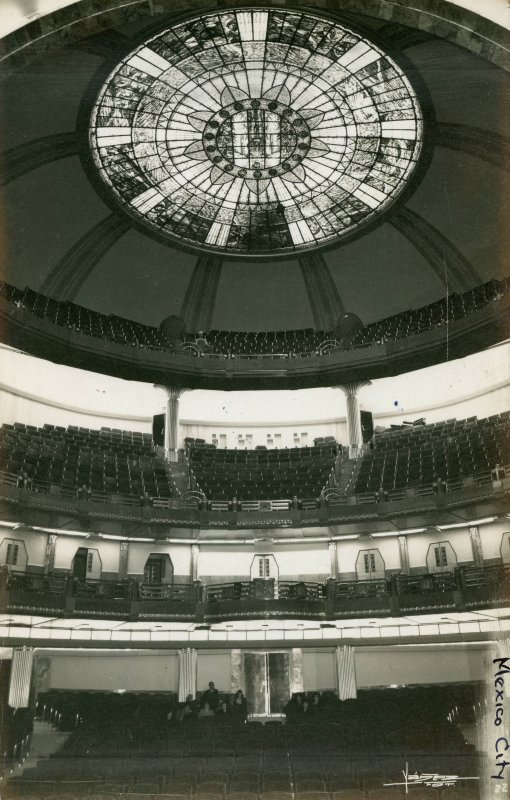 Interior del Palacio de Bellas Artes