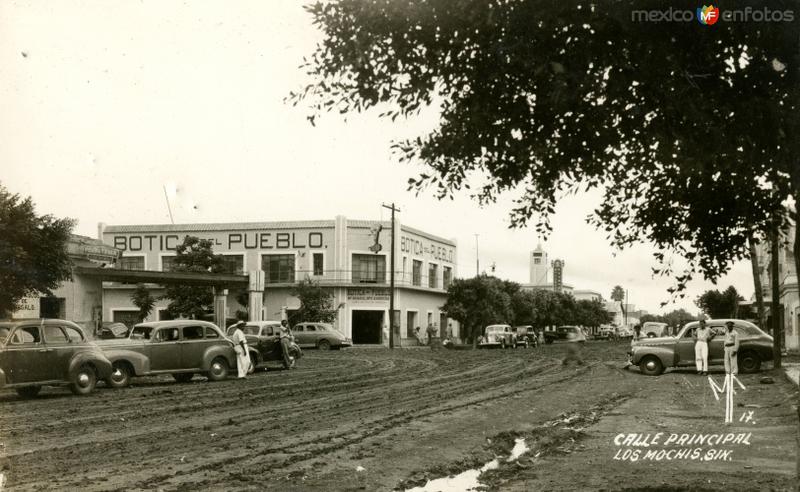 Calle principal de Los Mochis