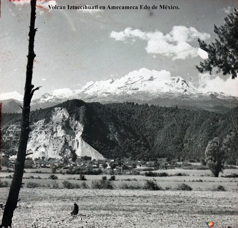 Volcan Iztaccíhuatl en Amecameca Edo de México.