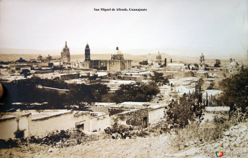 Panorama de San Miguel de Allende, Guanajuato .