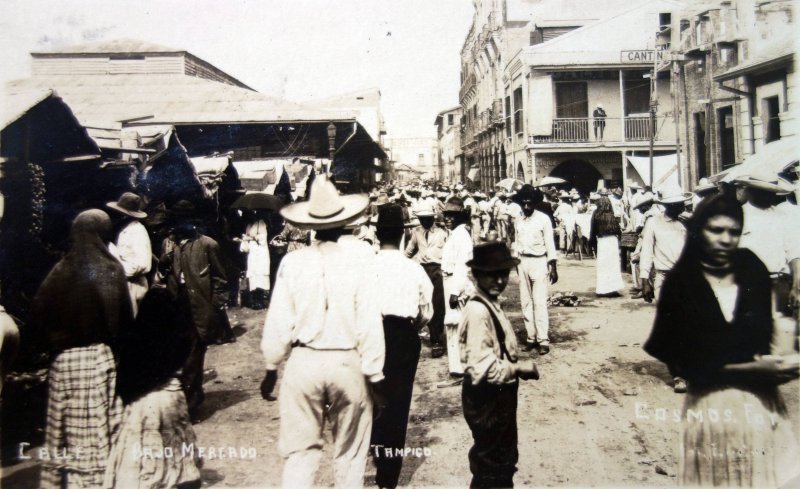 Calle del Bajo mercado ( Circulada el 7 de Diciembre de 1922 ).