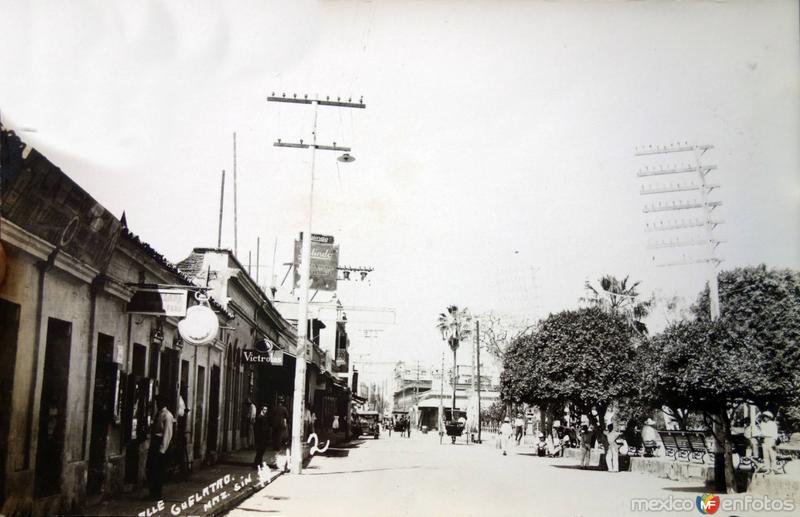 Calle Guelatao Mazatlán, Sinaloa.