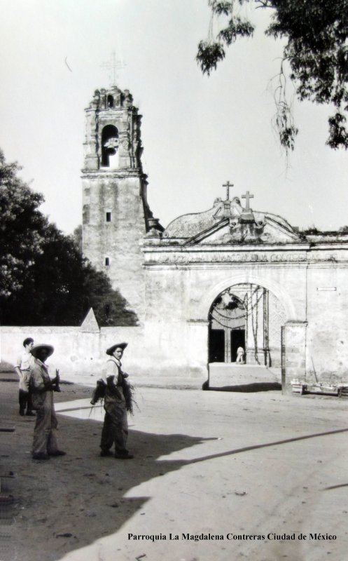 Parroquia La Magdalena Contreras Ciudad de México.