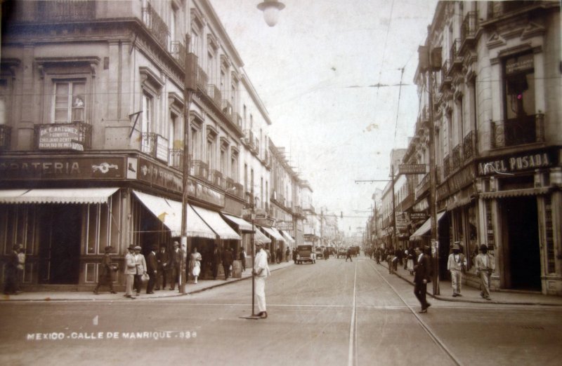 Calle de Manrique (hoy, República de Chile)