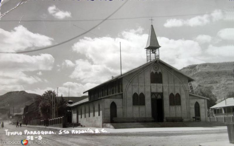 Templo Parroquial ( Circulada el 31 de Enero de 1953 ).