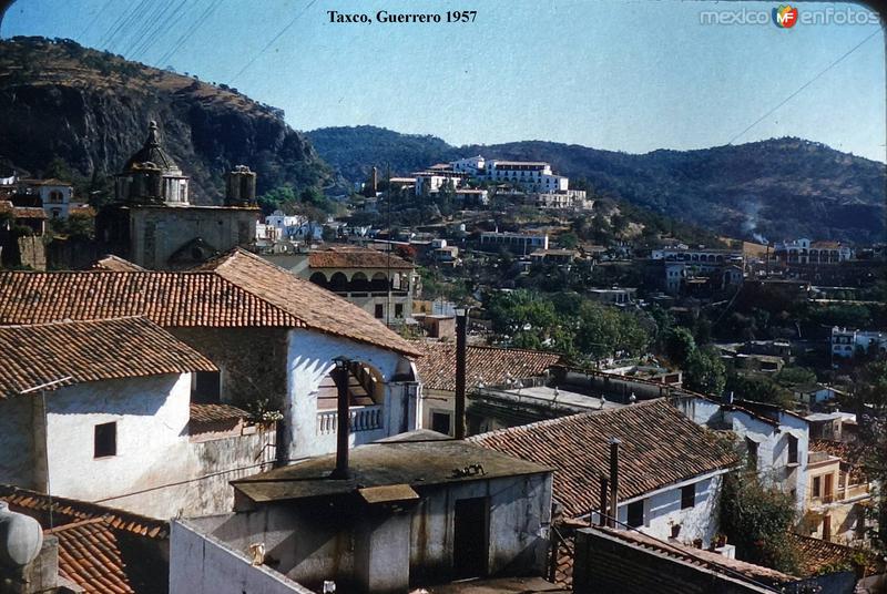 Panorama de Taxco, Guerrero ( 1957 ).