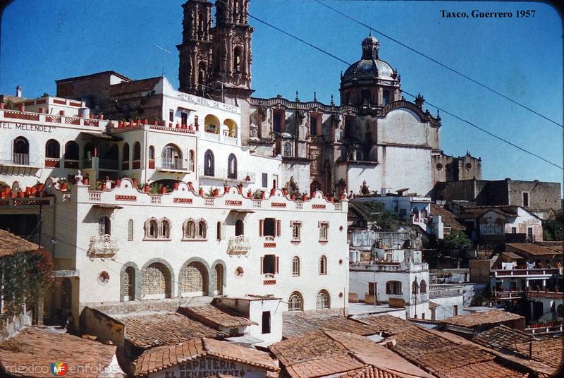 Panorama de Taxco, Guerrero ( 1957 ).