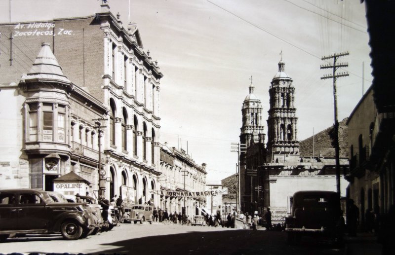 Avenida Hidalgo.