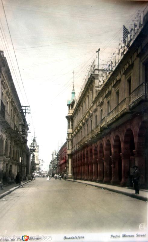 Calle de Pedro Moreno.