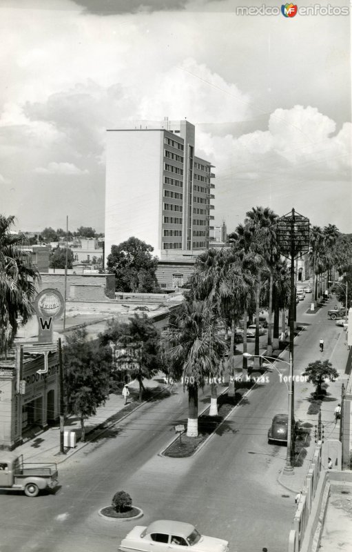 Hotel Río Nazas y Avenida Morelos