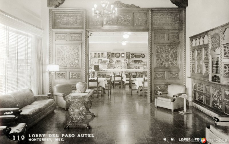 Lobby del Motel del Paso