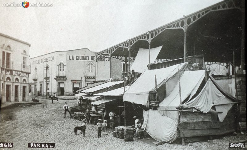 Un dia de Mercado por Fotógrafo Winfield Scott.