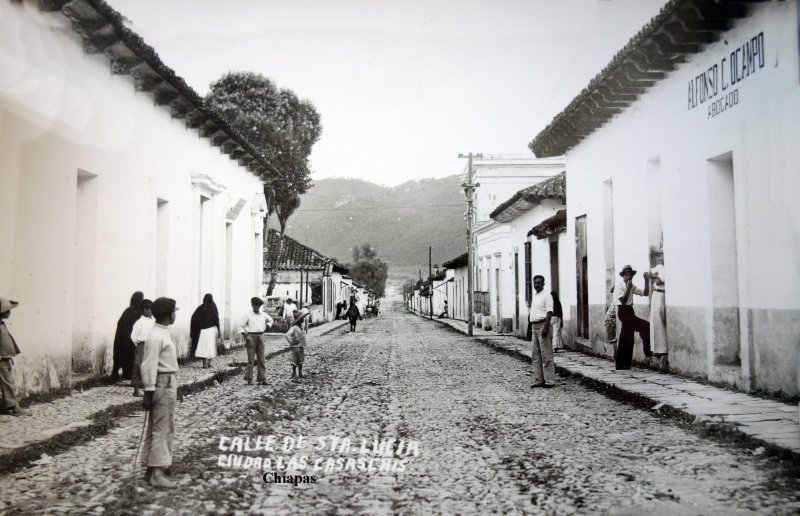 Calle Santa Lucia.