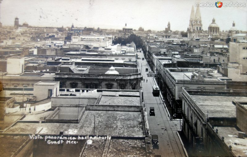 Vista Panoramica. ( Circulada el 11 de Noviembre de 1928 ).