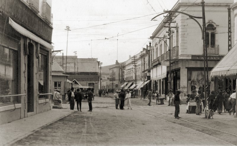 Cruce de las calles Hidalgo y Ocampo