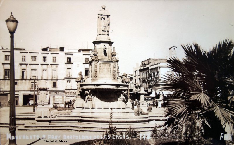 Monumento a Fray Bartolome de Las Casas.