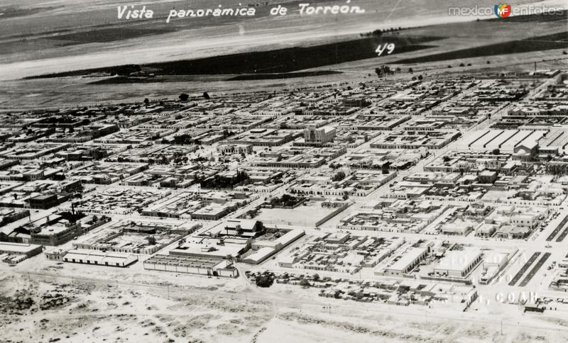 Vista aérea de Torreón