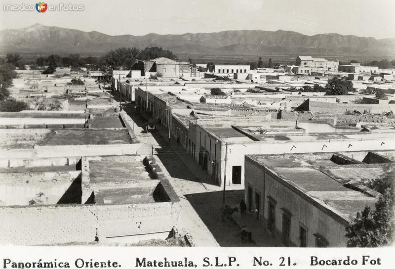 Vista panorámica al oriente de Matehuala