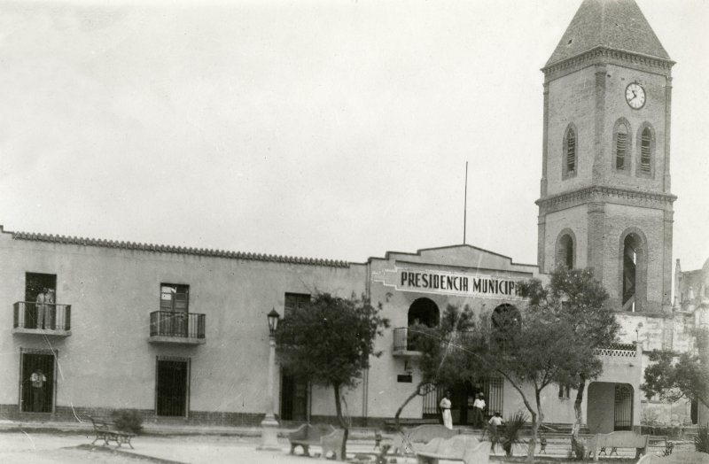 Antigua presidencia municipal de Ciudad Miguel Alemán