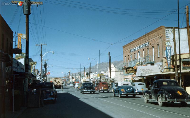 Avenida Juárez y Hotel Ritz (c. 1948)