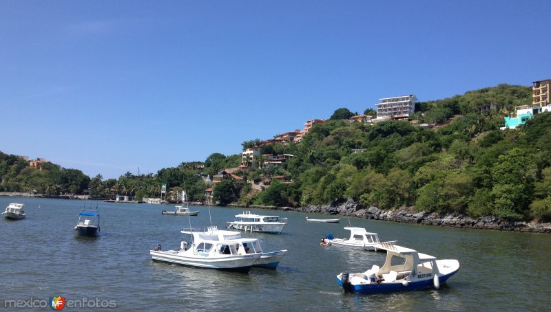 La Bahía de Zihuatanejo, Guerrero. Agosto/2018