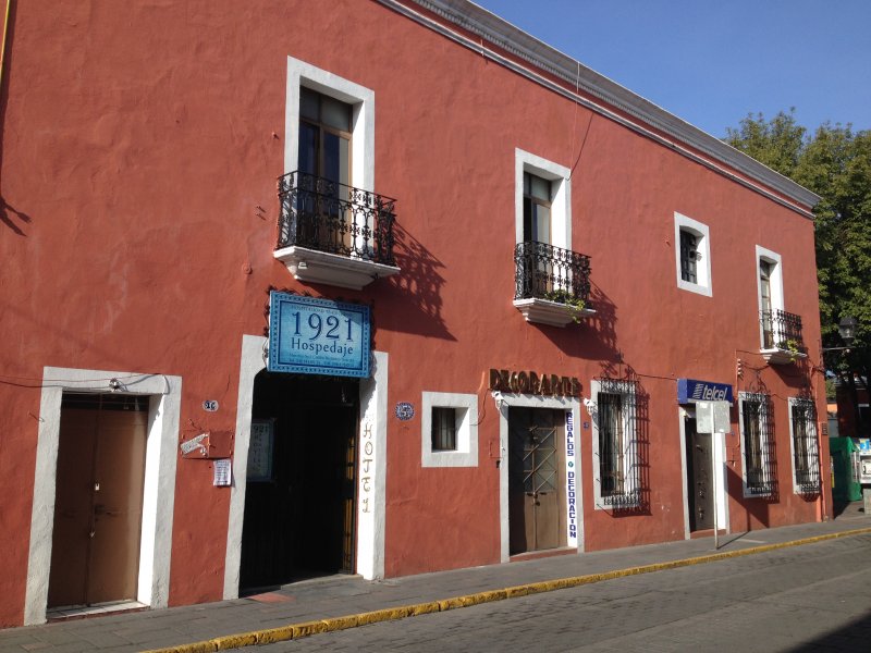 Arquitectura colonial en el Centro Histórico de Tlaxcala. Octubre/2018