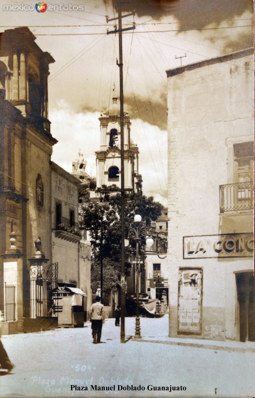 Plaza Manuel Doblado Guanajuato.