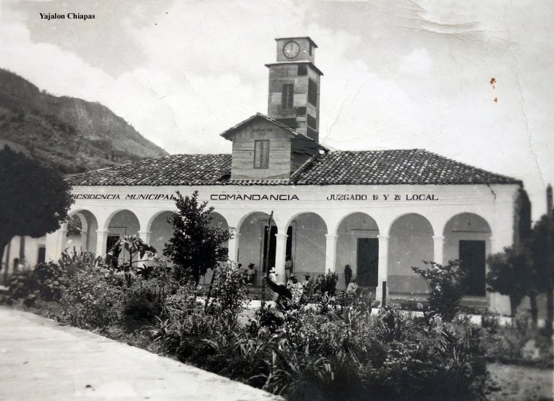 Presidencia Municipal de Yajalon Chiapas.