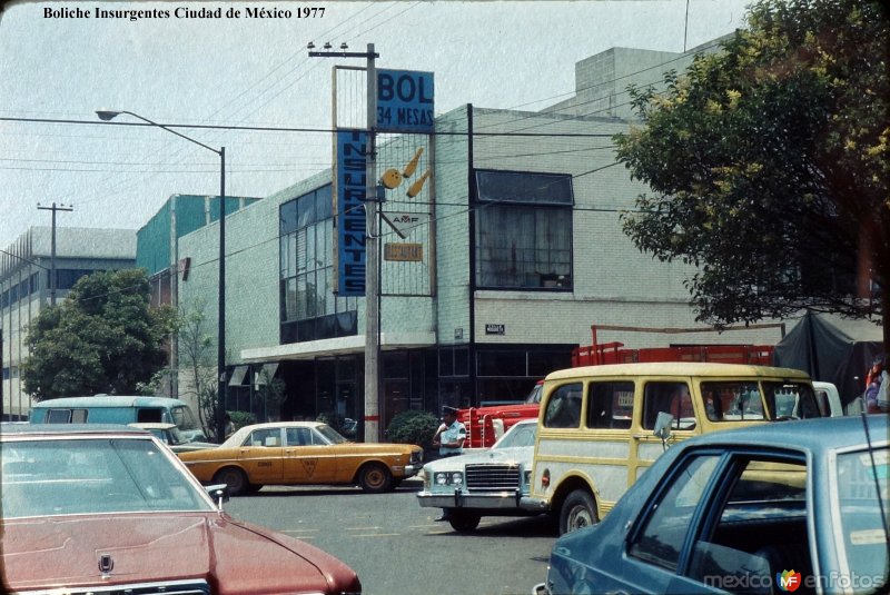 Boliche Insurgentes Ciudad de México 1977