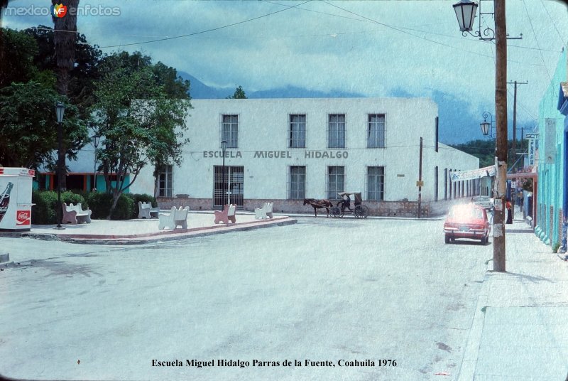 Escuela Miguel Hidalgo Parras de la Fuente, Coahuila 1976