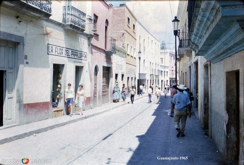 Escena callejera 1965.