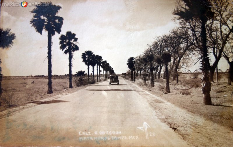 Calle A Obregon .