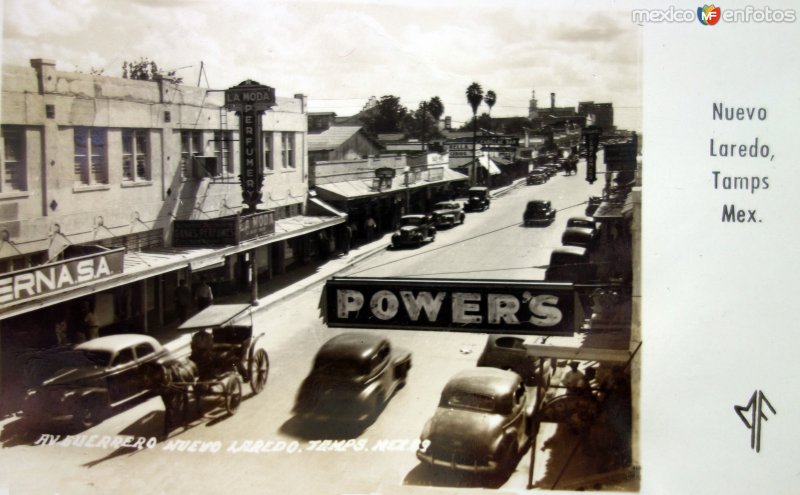 Calle Guerrero Nuevo Laredo.