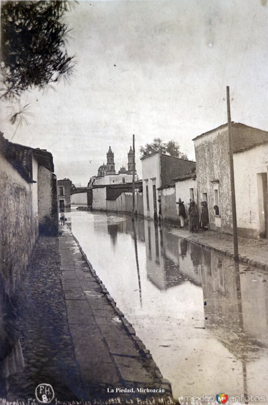 Inundacion acaecida en Julio de 1912.