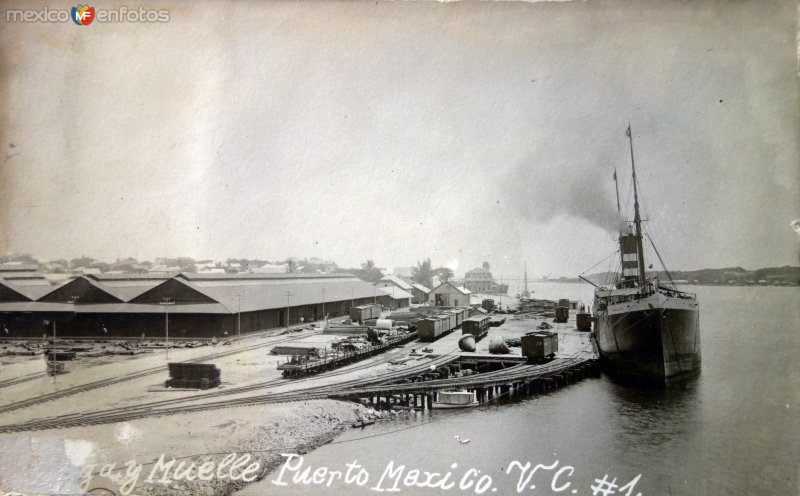 Muelle Puerto Mexico.