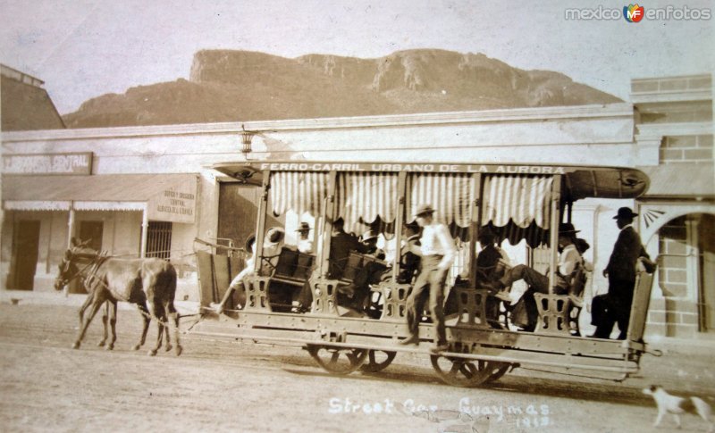 Carro Urbano de pasajeros ( Fechado 1919 ).