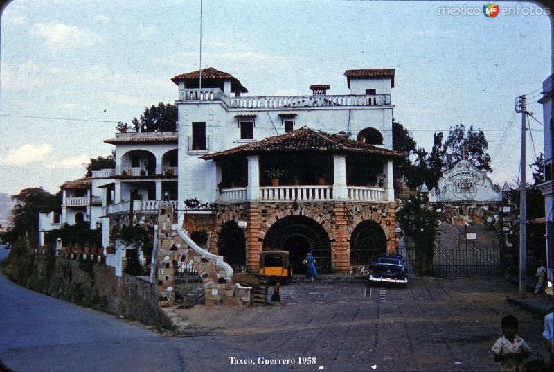 Hotel Posada de La Mision  de Taxco Guerrero 1958.