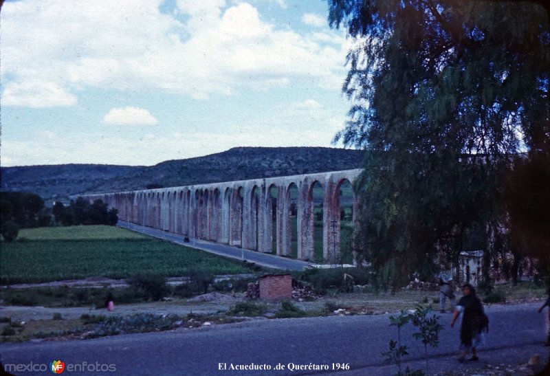 El Acueducto de Querétaro 1946