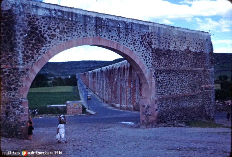 El Acueducto de Querétaro 1946