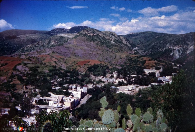 Panorama de Guanajuato 1946. .